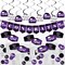 Big Dot of Happiness Purple Grad - Best is Yet to Come - Purple Graduation Party Supplies Decoration Kit - Decor Galore Party Pack - 51 Pieces